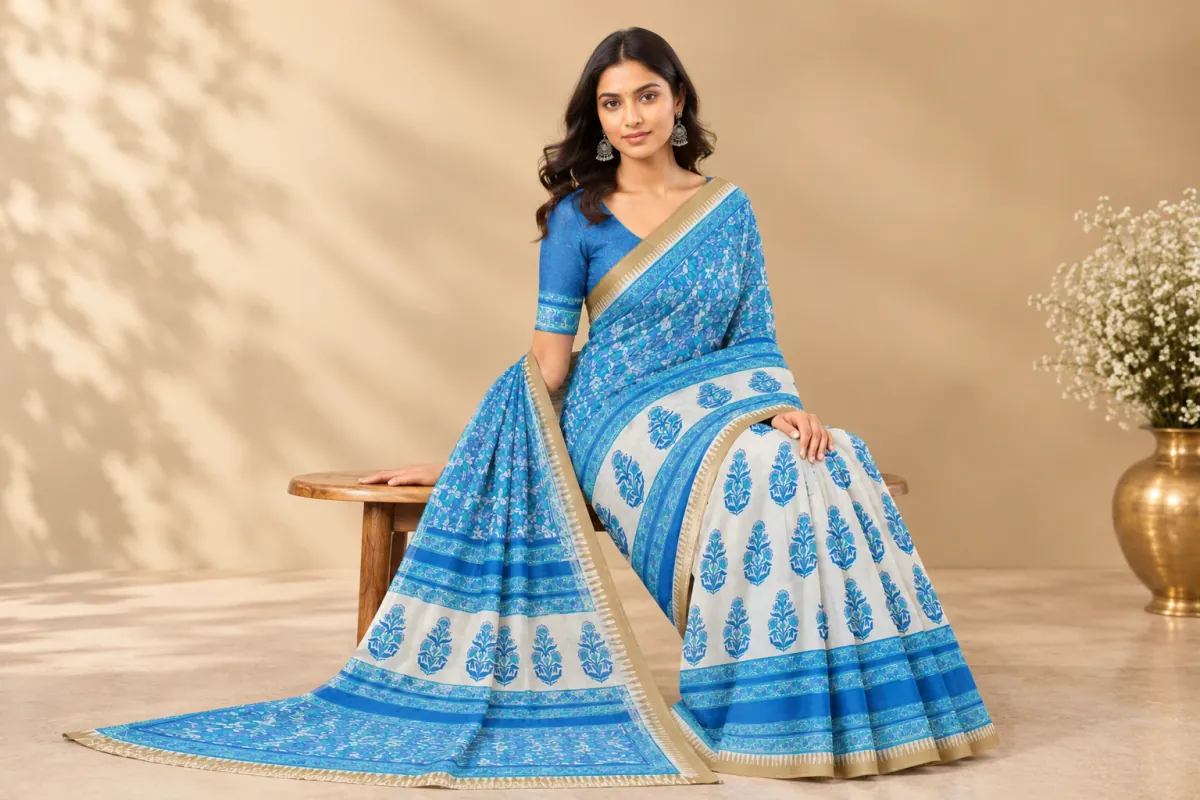 Chanderi Saree